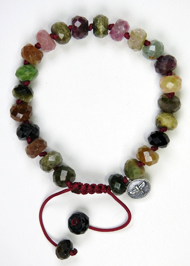 Tourmaline  Multi Color  Bracelet