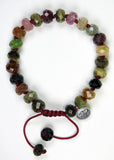 Tourmaline  Multi Color  Bracelet