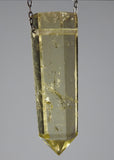 Citrine Quartz Crystal Necklace