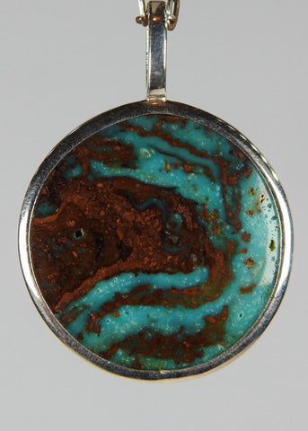 Kingman Arizona Turquoise Pendant
