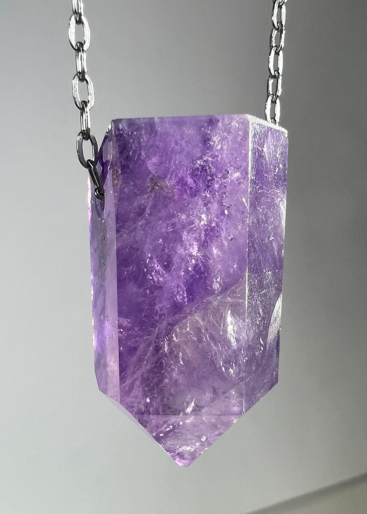 Amethyst Crystal Necklace
