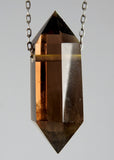 Smoky Quartz Crystal Necklace