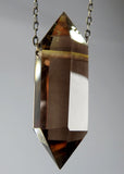 Smoky Quartz Crystal Necklace