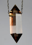 Smoky Quartz Crystal Necklace