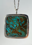 Kingman Arizona Turquoise Pendant