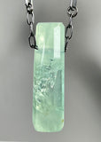 Aquamarine Crystal Necklace