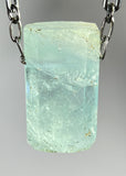 Aquamarine Crystal Necklace