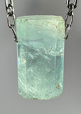 Aquamarine Crystal Necklace