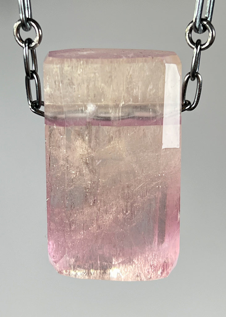 Kunzite Crystal Necklace