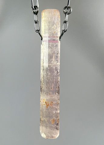 Kunzite Crystal Necklace
