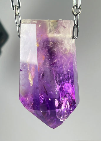 Amethyst Crystal Necklace