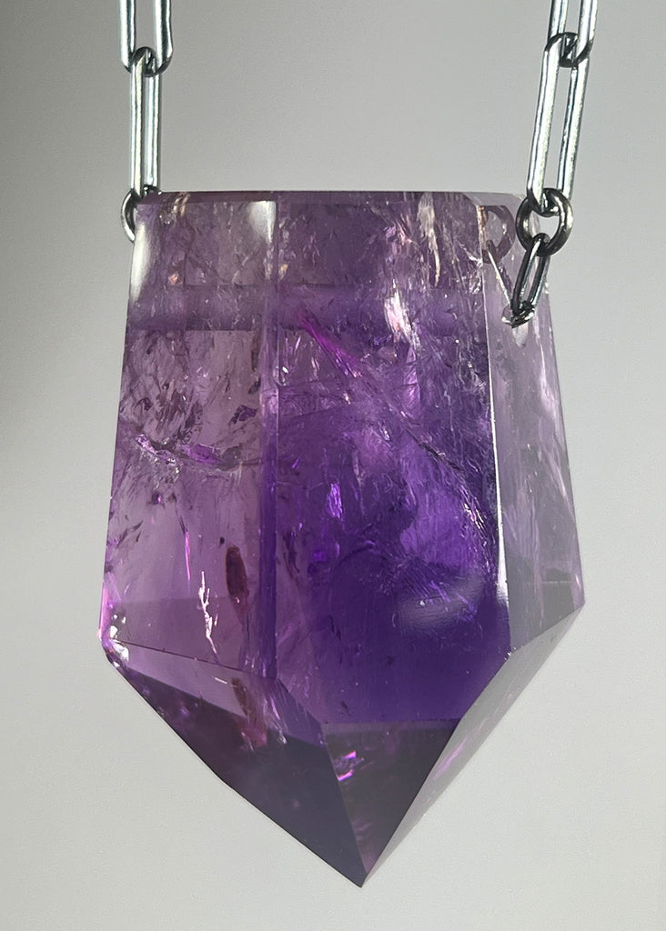 Amethyst Crystal Necklace