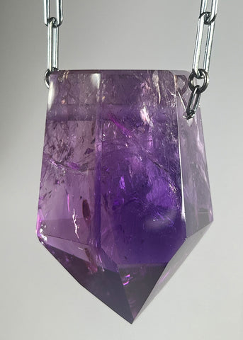 Amethyst Crystal Necklace