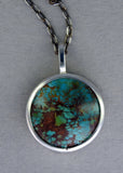Kingman Arizona Turquoise Pendant
