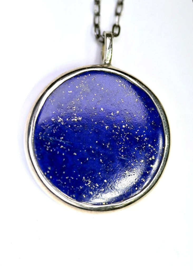 Night Sky Lapiz Lazuli Pendant