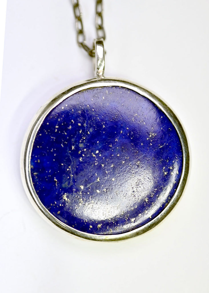 Night Sky Lapiz Lazuli Pendant