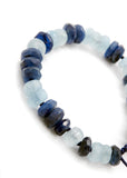 Aquamarine and Kyanite Bracelet