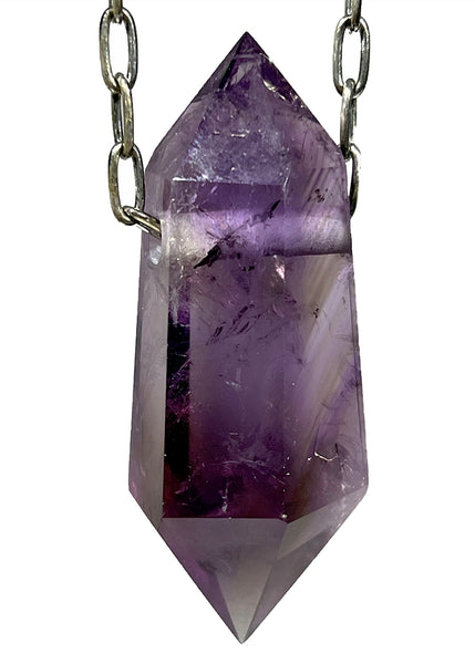 Amethyst Crystal Sphere Necklaces for Healing | Gemisphere AMP5 6001 / 82.19 / 19