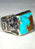 Kingman Arizona Turquoise Ring