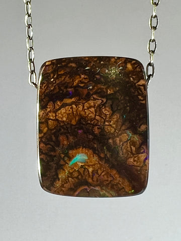 Boulder Opal Necklace