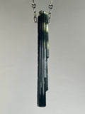 Black Tourmaline Crystal Necklace
