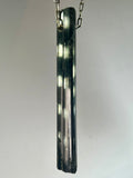 Black Tourmaline Crystal Necklace