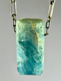 Aquamarine Crystal Necklace
