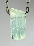 Aquamarine Crystal Necklace