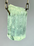 Aquamarine Crystal Necklace