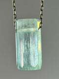 Aquamarine Crystal Necklace