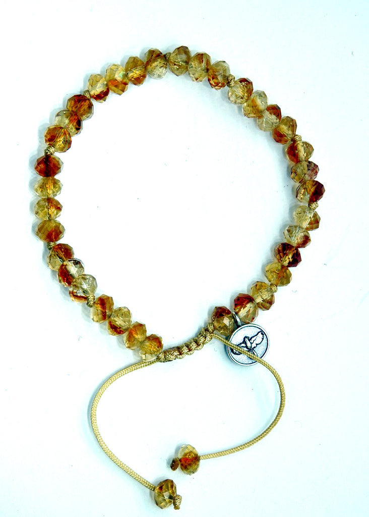 Citrine Crystal Bracelet