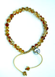 Citrine Crystal Bracelet