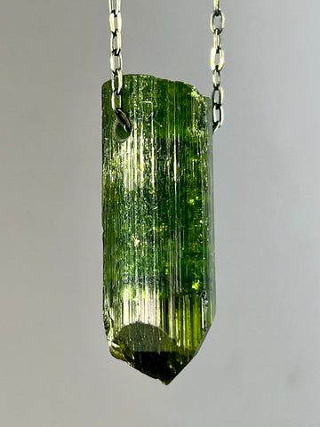 Green Tourmaline Necklace