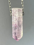 Kunzite Crystal Necklace