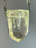Clear Quartz Crystal Necklace
