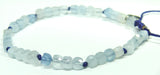 Aquamarine Cube Bracelet