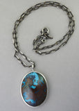 Chrysocolla Pendant Necklace