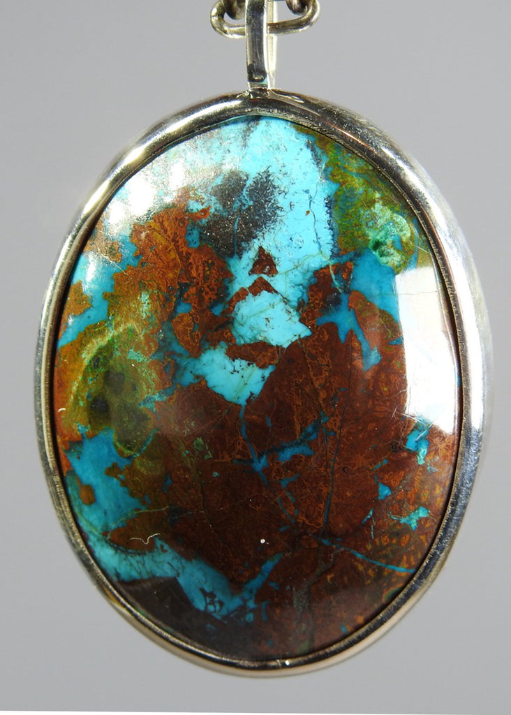 Chrysocolla Pendant Necklace