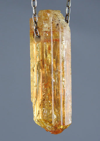 Imperial Topaz Crystal Necklace