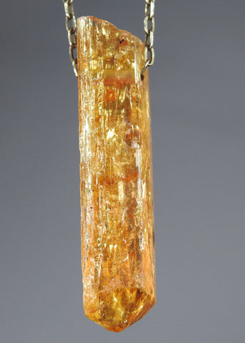 Imperial Topaz Crystal Necklace