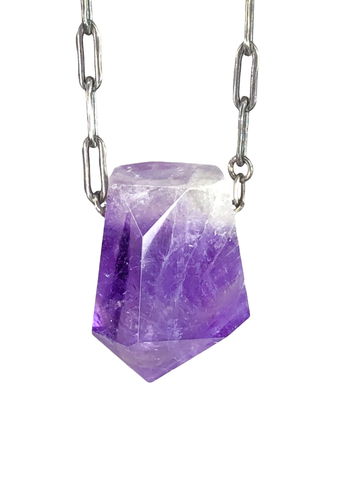 Amethyst Crystal Necklace