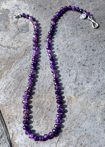 Amethyst "The Rapture - Siousxie and the Banshees" Necklace