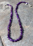 Amethyst "The Rapture - Siouxsie and the Banshees" Necklace