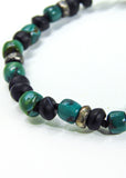 Arizona Turquoise and Black Onyx Bracelet