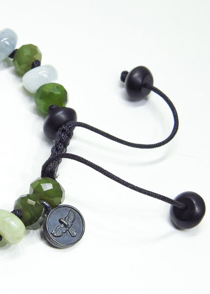 Beryl, Jade British Columbian and Black Onyx Bracelet – Joseph