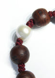 Tibetan Prayer Beads with Pearl Bracelet