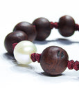 Tibetan Prayer Beads with Pearl Bracelet