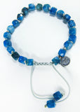 Apatite Cube Bracelet