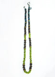 Bronzite, Chrysocolla & Peridot "Carrizo Plain" Surf Necklace