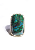 Chrysocolla & Malachite Ring